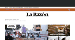 Desktop Screenshot of larazon.net