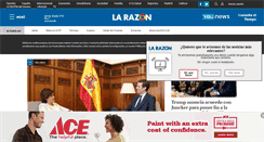 Desktop Screenshot of larazon.es